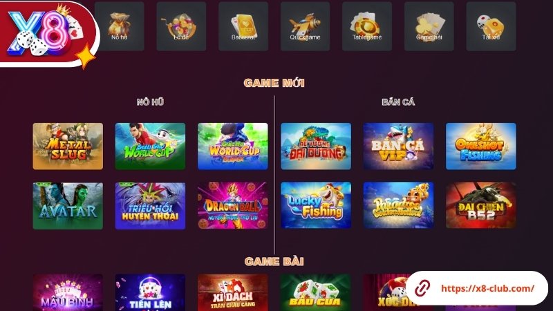 Giới thiệu chung về cổng game X8 Club Giới thiệu chung về cổng game X8 Club